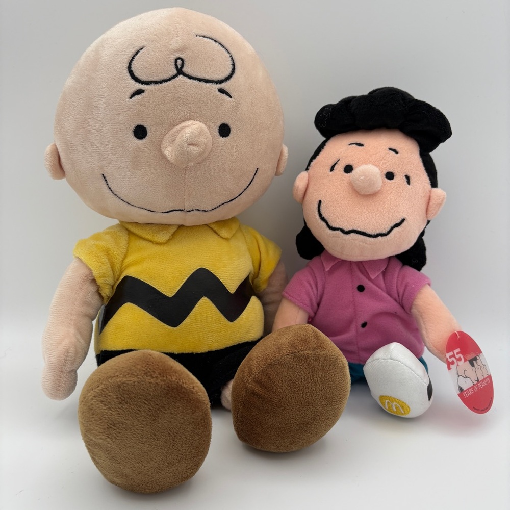 Peanuts Charlie Brown Lucy Plush Stuffed Toys